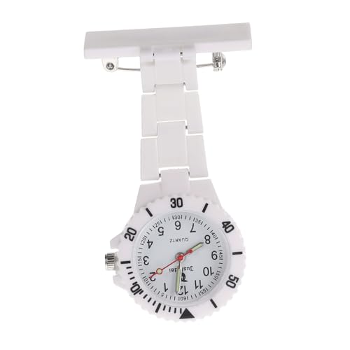 LIGIGWASH 1 Stück Silikon Krankenschwester Taschenuhr Legierung Uhr für Pflegekräfte Tragbare und Langlebige Uhr für Medizinische Berufe und Prüfungen LIGIGWASH 1 Stück Silikon Krankenschwester Taschenuhr Legierung Uhr für Pflegekräfte Tragbare und Langlebige Uhr für Medizinische Berufe und Prüfungen von LIGIGWASH