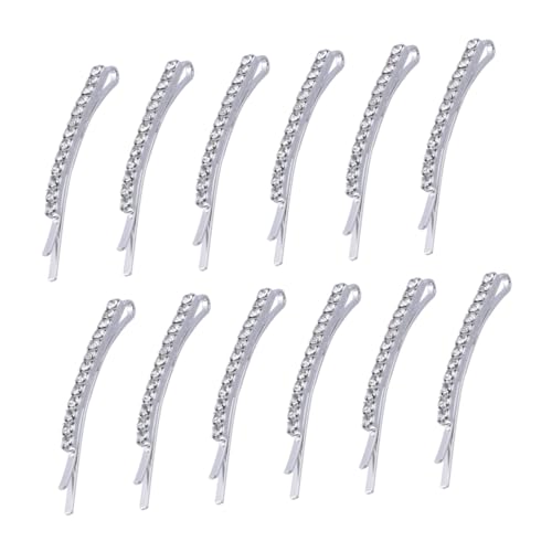 LIGIGWASH 12 Stück Teiliges Wasser Haarklammern für Damen und Mädchen Glitzernde Haarspangen mit Stabilem Halt Elegant für Hochzeit Party und Alltag Geeignet von LIGIGWASH
