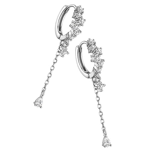 LIGIGWASH 1Paar Dangle Ohrringe mit Wasserfall Ohrringe für Damen Abschlussball Tägliches Leicht Schmuck von LIGIGWASH
