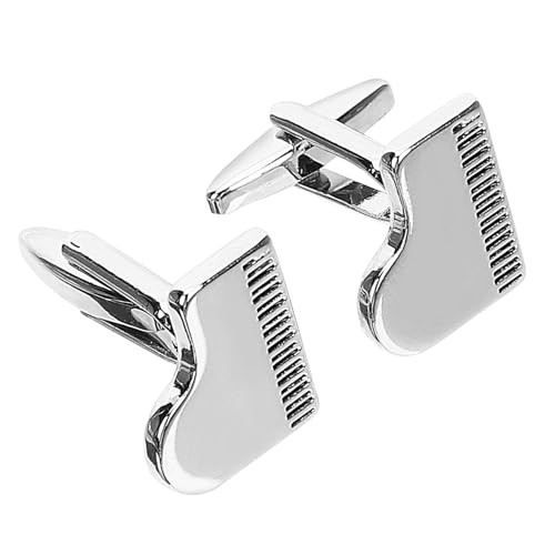 LIGIGWASH 1Paar Hemd Manschettenknöpfe Herren Klavier Design Kreative Cufflinks für Business Festlichkeiten Klassisches Accessoire Eleganter für Anzüge von LIGIGWASH