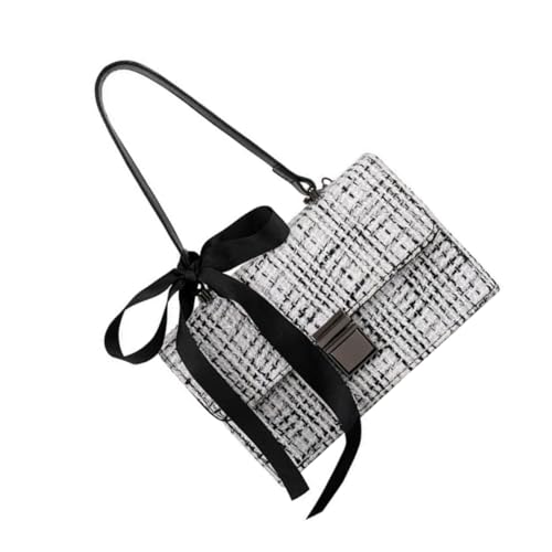 LIGIGWASH 1Stück Damen Schultertasche Wolltuch Umhängetasche für Einkäufe Reisen Freizeit Robust Langlebig Perfektes für Vielseitig von LIGIGWASH