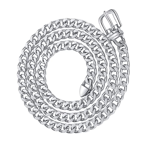 LIGIGWASH 1stück Kreativer Punk-gürtel Für Damen Modischer Metallgürtel Silber Als Kleidung Accessoire Für Partys Hochzeiten Bars Und Mehr LIGIGWASH 1stück Kreativer Punk-gürtel Für Damen Modischer Metallgürtel Silber Als Kleidung Accessoire Für Partys Hochzeiten Bars Und Mehr von LIGIGWASH
