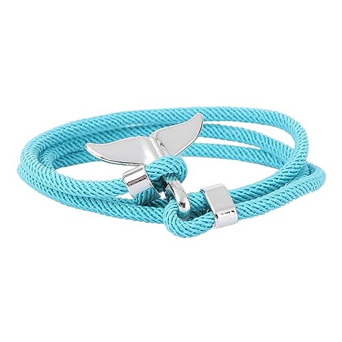 LIGIGWASH 1Stück Stylisches Wal Armband für Handgefertigtes Line Armband Perfektes Freundschaftsarmband für Besondere Anlässe Elegantes Design von LIGIGWASH