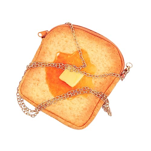 LIGIGWASH 1Stück Toast Form Umhängetasche mit Kette Trendige Handtasche im Butter Honigfarbenen Design für Freizeit Dating Weichem Wollstoff Gefertigt LIGIGWASH 1Stück Toast Form Umhängetasche mit Kette Trendige Handtasche im Butter Honigfarbenen Design für Freizeit Dating Weichem Wollstoff Gefertigt von LIGIGWASH
