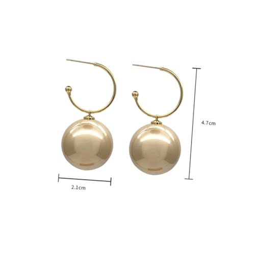 LIGIGWASH 2 Paar Exklusive Perlenohrringe Damen Modeschmuck Leicht Alloy Kunstperlen Ohrstecker Gold Extravaganter Look Alltag Party LIGIGWASH 2 Paar Exklusive Perlenohrringe Damen Modeschmuck Leicht Alloy Kunstperlen Ohrstecker Gold Extravaganter Look Alltag Party von LIGIGWASH