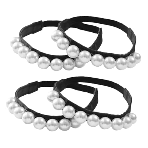 LIGIGWASH 2 Paar Perlen Absatzschuhe Für Mädchen Perlen Fersenband Anti Schuh Gürtel Lose Abnehmbare Pumps Knöchel Schnürsenkel Für Damen Damen Halteperlen Rutschfeste Schnürsenkel von LIGIGWASH