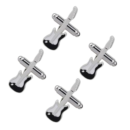 LIGIGWASH 2paare Manschettenknöpfe Für Herren Kleidung Dekorative Verschlüsse Aus Knöpfe Für Hemden Kleidungsverschlüsse Modisches Design Für Männer von LIGIGWASH