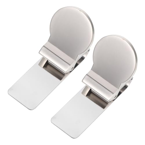 LIGIGWASH 2 Stück Geldclip Geldscheinklammer Vielseitiger Robuster Geldhalter für Bargeld und Dokumente Kompakt Elegant und Praktisch für Herren und Damen von LIGIGWASH