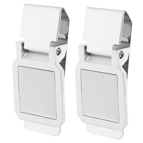 LIGIGWASH 2 Stück Geldklammer Tragbare Bargeldklammer für Geldscheine Kreditkarten Wichtige Dokumente Schlankes Design für Optimale und Zugänglichkeit LIGIGWASH 2 Stück Geldklammer Tragbare Bargeldklammer für Geldscheine Kreditkarten Wichtige Dokumente Schlankes Design für Optimale und Zugänglichkeit von LIGIGWASH