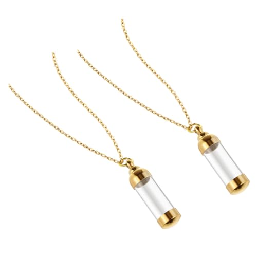 LIGIGWASH 2 Stück Haustier Urnen und Pet Ashes Pendant für Männer und Frauen Stilvolles Erinnerungsstück für Haustiere und Geliebte Menschen von LIGIGWASH