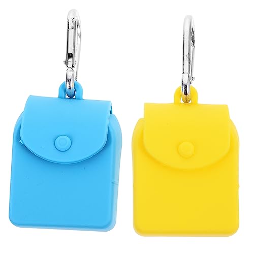 LIGIGWASH 2 Stück Mini-Rucksack-Schlüsselanhänger aufbewahrungsdose Storage Boxes stauboxen vorratsboxen ii Kopfhörer Fall Kabel-Organizer-Tasche Münzbeutel Silikon in Lebensmittelqualität LIGIGWASH 2 Stück Mini-Rucksack-Schlüsselanhänger aufbewahrungsdose Storage Boxes stauboxen vorratsboxen ii Kopfhörer Fall Kabel-Organizer-Tasche Münzbeutel Silikon in Lebensmittelqualität von LIGIGWASH