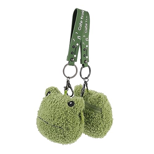 LIGIGWASH 2stücke Mini Geldbörse Frosch Niedliche Cartoon Tier Geldbeutel Für Junge Mädchen Als Münzaufbewahrung Und Schlüsselanhänger Leicht Und Tragbar von LIGIGWASH