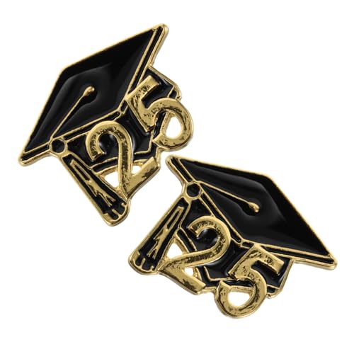 LIGIGWASH 2 Stück Teiliges Abschlussbroschen Metalllegierung Anstecknadeln für Abschlussfeier und Prüfungen Dauerhafte Erinnerungsstücke Vielseitig Einsetzbar für Anzüge und Jacken LIGIGWASH 2 Stück Teiliges Abschlussbroschen Metalllegierung Anstecknadeln für Abschlussfeier und Prüfungen Dauerhafte Erinnerungsstücke Vielseitig Einsetzbar für Anzüge und Jacken von LIGIGWASH