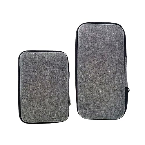 LIGIGWASH 2 Stück Tragbare Mikrofon Aufbewahrungstasche Organizer für Kabel und Zubehör für Reisen und Digitale Produkte von LIGIGWASH