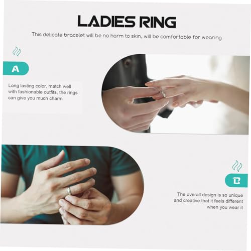 LIGIGWASH 2 Stück Verstellbare Damen Ringe mit Offener Form Mond Stern Design in Gold Silber Einstellbare Schmuckringe mit Funkelnden Strasssteinen für Alltag und Besondere Anlässe von LIGIGWASH