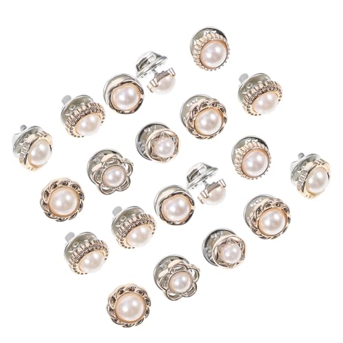 LIGIGWASH 20 Stück Kreative Set Rutsch Kragenknöpfe für Kleidung Cufflinks für Hemden Modisches Zubehör für Formelle und Lässige Anlässe von LIGIGWASH
