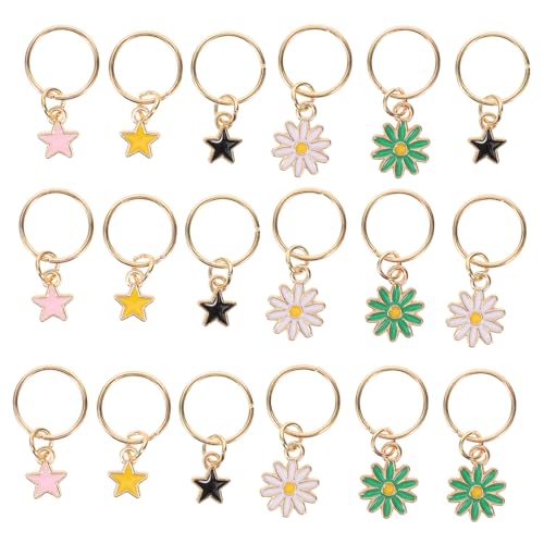 LIGIGWASH 25 Stück Dreadlock Haarschmuck Für Frauen Modische Haarringe Accessoires Leicht Und Einzigartig Für Partys Und Alltag von LIGIGWASH