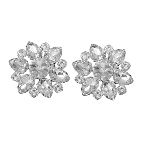 LIGIGWASH 2stücke Schuh Clips Strass Schuh Schnallen Für Damenschuhe Hochzeit Dekoration Mit Strasssteinen Abnehmbar von LIGIGWASH