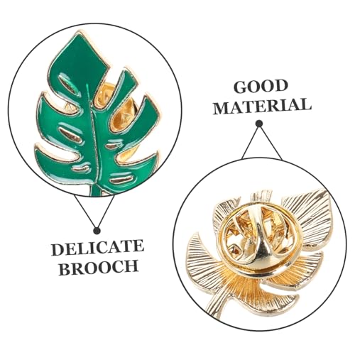 LIGIGWASH 3 Stück Teiliges Set Metallbroschen Pflanzenmotiv Kaktus Form Anstecknadeln Modisch Langlebig für Damen Kleidung Accessoire Sommerlich Vielseitig für Garten und Alltag von LIGIGWASH