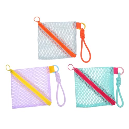 LIGIGWASH 3 Teilige Reise Make Up Aufbewahrung Für Mini Wechseltaschen Gefaltete Organizer Geldbörse Mit Schlüssel Lippenstiften Zubehör Kleiner Geldbeutel Tragbare Damen Kulturbeutel von LIGIGWASH