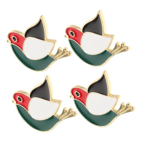 LIGIGWASH 4 Stück Palästina Flaggen Broschen Teilig Metall Anstecknadeln mit Motiv Langlebige Nationalflagge Pins für Kleidung Rucksack Party Dekoration Modische Accessoires für Frauen und von LIGIGWASH