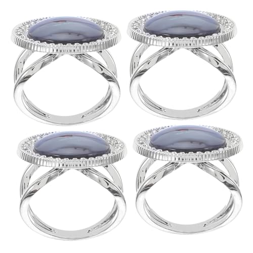 LIGIGWASH 4 Stück Teiliges Metall Schalring Clips für Damen Rundes Design Eleganter Schalhalter T Shirt Knotenverschluss Vielseitig Einsetzbare Accessoires für Alltags und Geschäftsanlässe LIGIGWASH 4 Stück Teiliges Metall Schalring Clips für Damen Rundes Design Eleganter Schalhalter T Shirt Knotenverschluss Vielseitig Einsetzbare Accessoires für Alltags und Geschäftsanlässe von LIGIGWASH