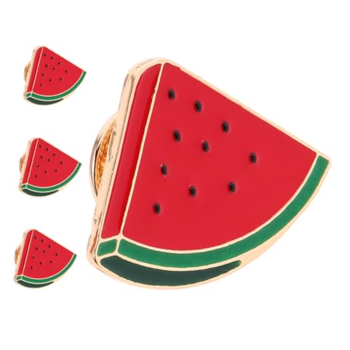 LIGIGWASH Entzückende Broschen Aus Legierung Mit Wassermelonenmotiv Für Freunde Familie Und Kollegen LIGIGWASH Entzückende Broschen Aus Legierung Mit Wassermelonenmotiv Für Freunde Familie Und Kollegen von LIGIGWASH