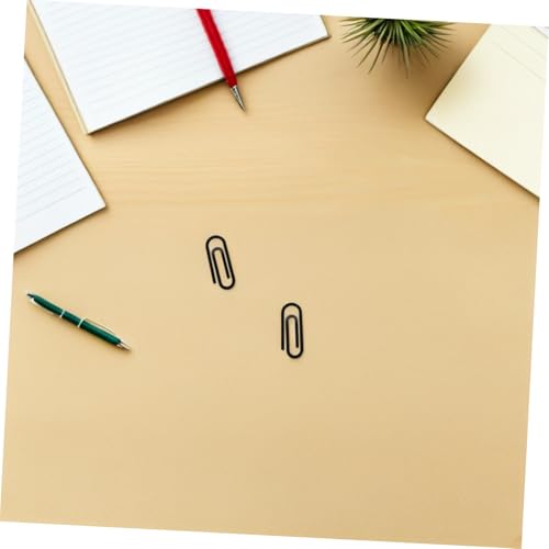 LIGIGWASH 5 Stück Edelstahl Geldclips Minimalistischer Kartenhalter Schlankes Design für Brieftaschen Visitenkarten und Scheine Büro Alltag Schwarz von LIGIGWASH