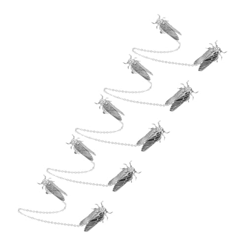 LIGIGWASH 5 Stück Teiliges Insekt-broschen Niedlicher Zikaden-kette Vintage Inspiriert Leichter Legierungs-broschen-anstecker für Damen und Herren Vielseitig für Hemd Anzug Jacke von LIGIGWASH