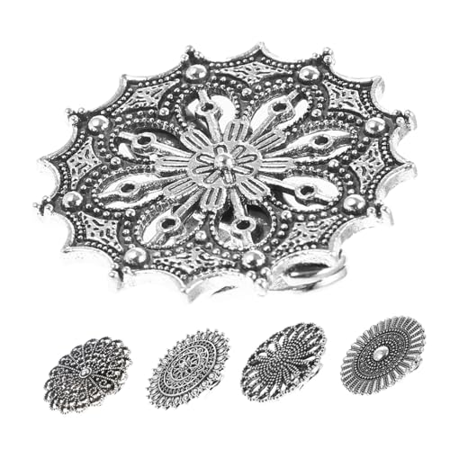 LIGIGWASH 5 Stück Teiliges Vintage Broschen für Damen Hemdclips und Schalklammern aus Legierung Stilvolle Kleidungs und Schalhalter Clips für Blusen und Cardigans von LIGIGWASH