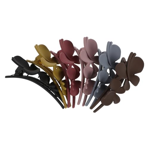 LIGIGWASH 6stücke Blumen-haarspangen Haarklammern Für Dutt Und Pferdeschwanz Twist-haarspangen Haarhalter Zubehör Haarblume Für Frauen Und Mädchen in Verschiedenen Farben von LIGIGWASH