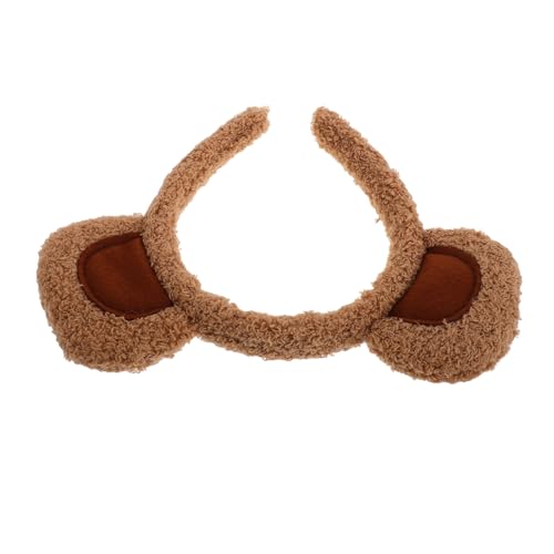 LIGIGWASH Bärenohren Stirnband Süß Flauschig Kostüm Kopfbedeckung Kindergarten Party Verkleidung Cosplay von LIGIGWASH
