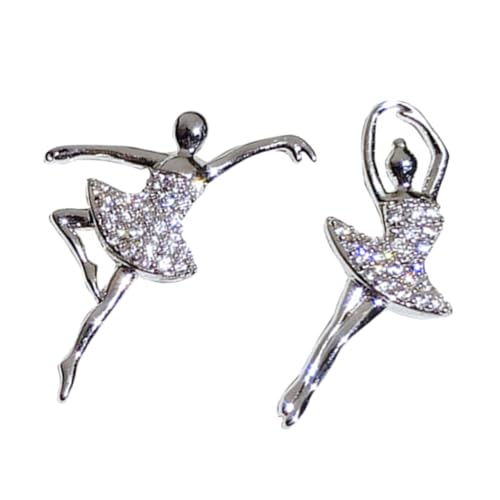 LIGIGWASH Ballerina-ohrringe Für Damen Trendiger Ohrschmuck Aus Kupfer Leicht Und Robust Passend Zu Partys Hochzeiten Und Alltag von LIGIGWASH