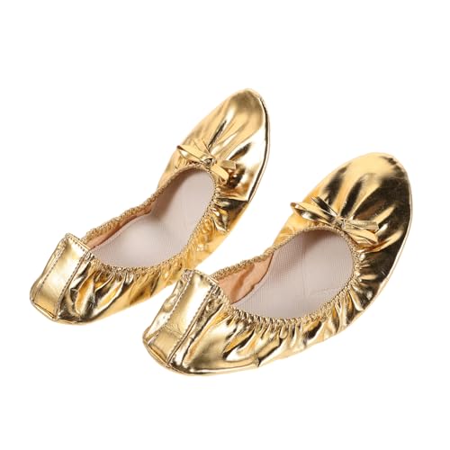 LIGIGWASH Ballettschuhe Für Damen Mit Weicher Sohle Für Bauchtanz Ballett Und Yoga Leicht Tragbar Stoßdämmendem Design Für Freie Bewegung von LIGIGWASH