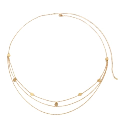 LIGIGWASH Körperketten Für Frauen Verstellbare Bauchkette Taillenkette Mit Perlen Körperschmuck Für Sommer Und Strand Taillenketten Für Besondere Anlässe von LIGIGWASH