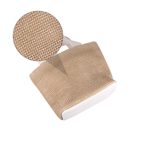 LIGIGWASH Beige Geflochtene Damen Strandtasche aus Robustem Material Geräumige Umhängetasche für Sommer Outdoor Reise und Alltag Vielseitig Verwendbare Handtasche mit Natürlichem Vintage von LIGIGWASH