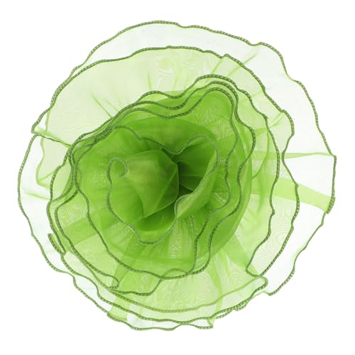 LIGIGWASH Extra Große Organza Blumenbrosche Grün Stilvolle Anstecknadel Für Hochzeiten Partys Und Besondere Anlässe Auffälliges Design Für Accessoires LIGIGWASH Extra Große Organza Blumenbrosche Grün Stilvolle Anstecknadel Für Hochzeiten Partys Und Besondere Anlässe Auffälliges Design Für Accessoires von LIGIGWASH