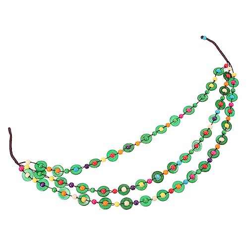 LIGIGWASH Boho Halskette für Damen Holzperlen Kokosnussschalen Handgefertigte Strand Schmuck mit Anhänger für Sommer Eleganter Bohemian LIGIGWASH Boho Halskette für Damen Holzperlen Kokosnussschalen Handgefertigte Strand Schmuck mit Anhänger für Sommer Eleganter Bohemian von LIGIGWASH