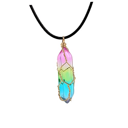 LIGIGWASH Bunte Kristallhalskette mit Rhombus Anhänger Damen Schmuck Boho Kette Langlebiges Kreatives Accessoire für Alltag Party Urlaub für Geburtstage und Festliche Anlässe LIGIGWASH Bunte Kristallhalskette mit Rhombus Anhänger Damen Schmuck Boho Kette Langlebiges Kreatives Accessoire für Alltag Party Urlaub für Geburtstage und Festliche Anlässe von LIGIGWASH