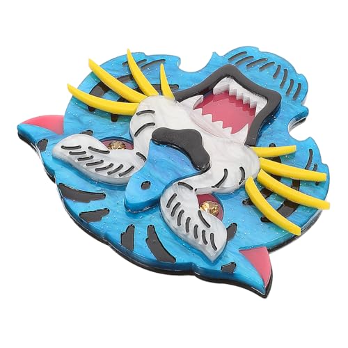 LIGIGWASH Tiger Brosche Anstecknadel für Damen Niedliche Cartoon Tierbrosche für Jacken Hüte Pullover und Taschen Vielseitige Dekoration für Modebewusste von LIGIGWASH