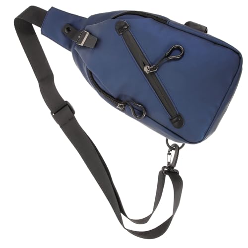 LIGIGWASH Crossbody Brusttasche für Herren Wasserdichter Sling Bag mit USB Bequeme Umhängetasche für Sport und Outdoor Aktivitäten Robuste Konstruktion für Mobilgeräte Geld und Karten LIGIGWASH Crossbody Brusttasche für Herren Wasserdichter Sling Bag mit USB Bequeme Umhängetasche für Sport und Outdoor Aktivitäten Robuste Konstruktion für Mobilgeräte Geld und Karten von LIGIGWASH