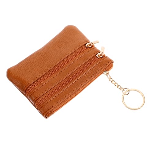 LIGIGWASH Damen Geldbörse PU mit Reißverschluss Multifunktionale Kleine Geldbörse für Münzen Schlüssel Karten Kompaktes Design Sandfarben Brieftasche LIGIGWASH Damen Geldbörse PU mit Reißverschluss Multifunktionale Kleine Geldbörse für Münzen Schlüssel Karten Kompaktes Design Sandfarben Brieftasche von LIGIGWASH