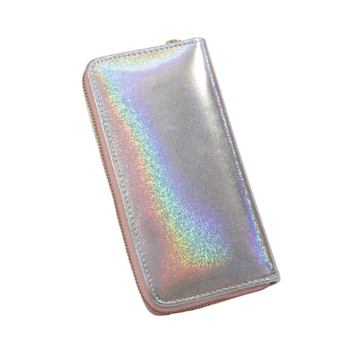LIGIGWASH Damen Handtasche Langform Umhängetasche mit Reißverschluss Multifunktions Handy Aufbewahrungstasche für Täglichen Gebrauch Kreative Anlässe von LIGIGWASH