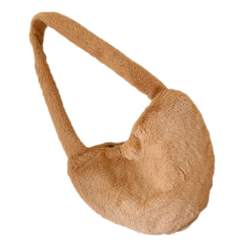 LIGIGWASH Damen Herzform Umhängetasche Plüsch Tragbare Schultertasche für Alltag Reisen und Partys Vielseitige Handtasche mit Großem Fassungsvermögen und Elegantem Design LIGIGWASH Damen Herzform Umhängetasche Plüsch Tragbare Schultertasche für Alltag Reisen und Partys Vielseitige Handtasche mit Großem Fassungsvermögen und Elegantem Design von LIGIGWASH