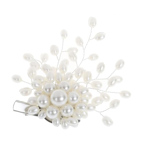 LIGIGWASH Damenbrosche mit Künstlichen Perlen Silberfarben Modische Anstecknadel für Hochzeit Party Prom Hochwertiges Design Langlebig und Stilvoll Accessoire für Festliche Kleidung von LIGIGWASH