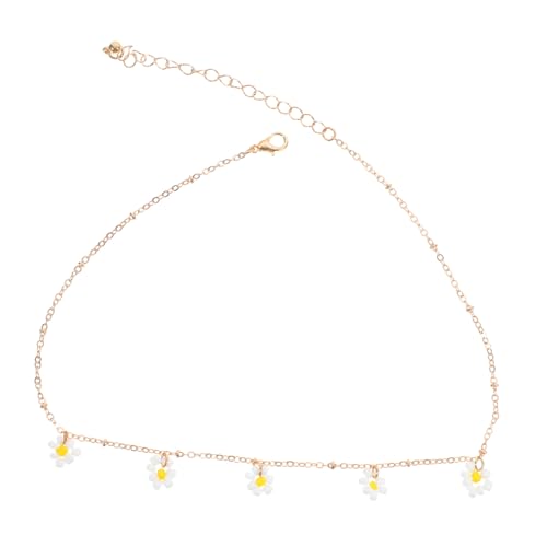 LIGIGWASH Delikate Damen Halskette mit Verstellbarem Kleinen Anhänger Handgefertigte Perlenkette Modischer Schmuck für Frauen für Besondere Anlässe von LIGIGWASH