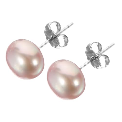 LIGIGWASH Delikate Süßwasser perlenohrringe Sterling Silber Ohrstecker Allergiefrei Leicht für Alltag Party Hochzeit Damen Schmuck von LIGIGWASH