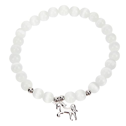 LIGIGWASH Einhorn Armband Mädchen Opal Perlenarmband für Geburtstagsfeiern Einfach Anzulegen Leicht und Angenehm zu Tragen als Party Gastgeschenk für Besondere Anlässe von LIGIGWASH