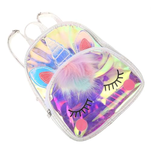 LIGIGWASH Einhorn Tasche Für Mädchen Große Kapazität Schöne Schultasche Junge Mädchen Rucksack Outdoor Aufbewahrungstasche Mit Separaten Fächern Und Verstellbarem Schultergurt von LIGIGWASH