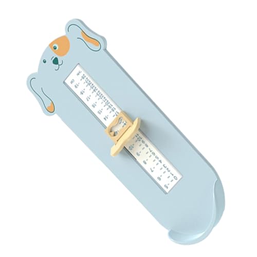 LIGIGWASH Fußmessgerät für Präzises Fußlängenmessgerät mit US und Blaues Lineal zur Schuhgrößenbestimmung Einfaches Ablesen für Junge Mädchen und Eltern für Schuhkauf Zuhause Geschäft von LIGIGWASH